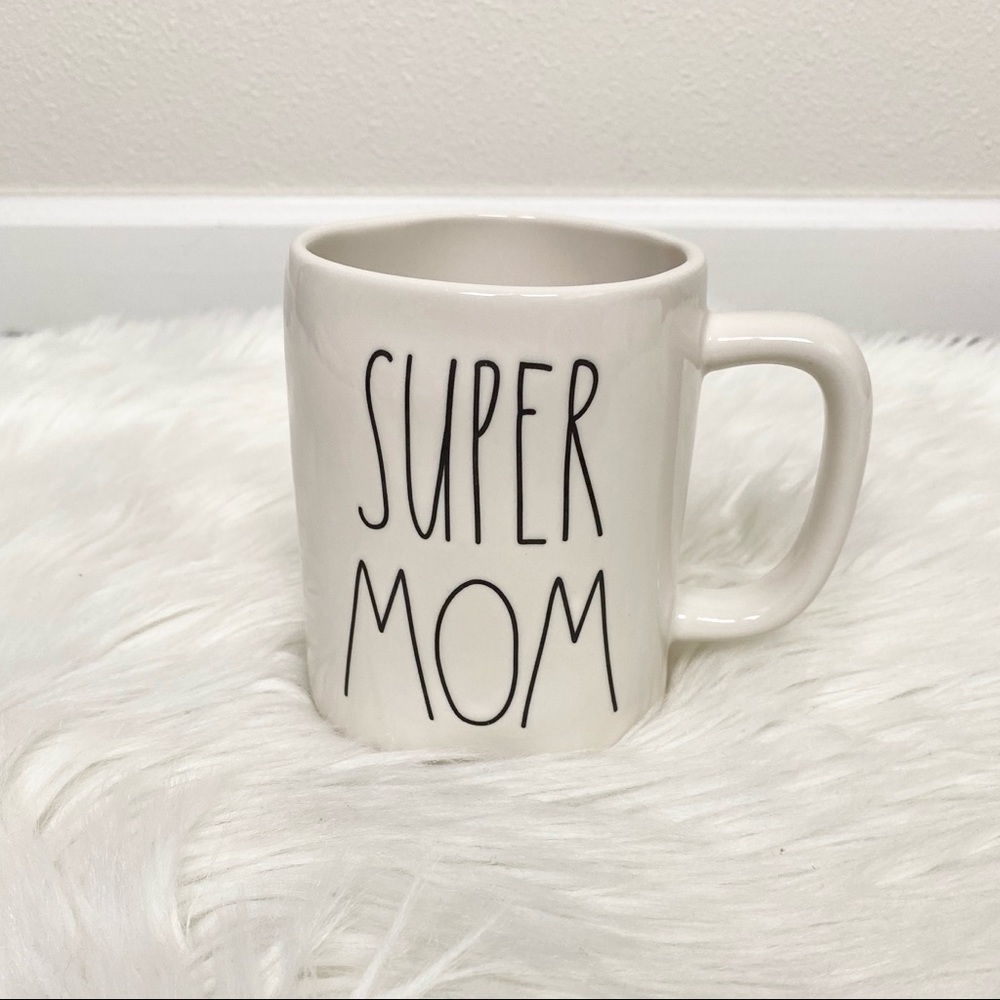 Rae Dunn SUPER MOM Mug